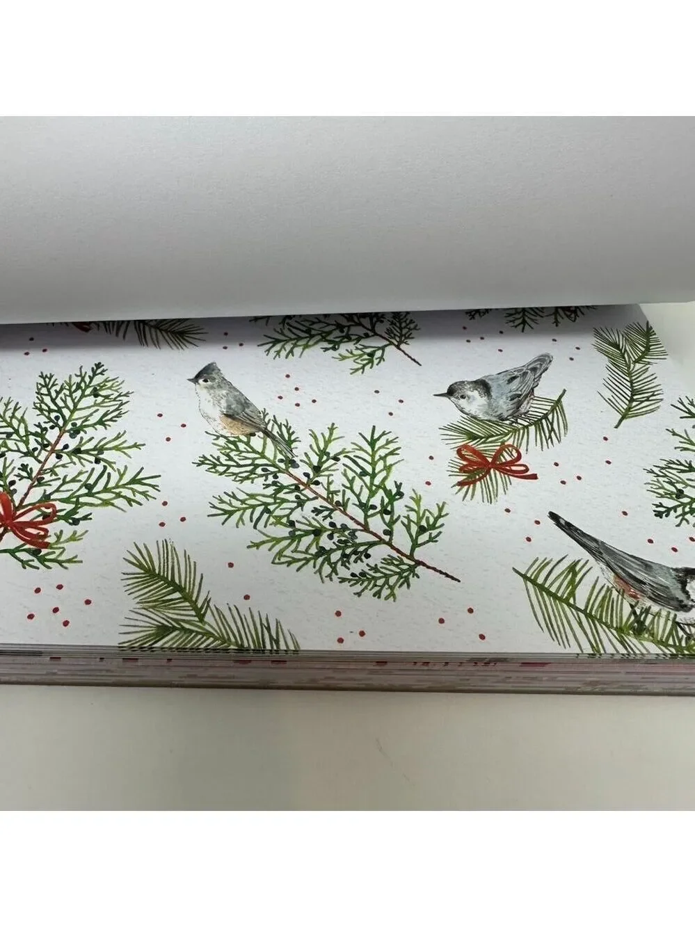Christmas Holiday Wonderland Scrapbook Paper Pad 8.5x11  Craft Supply 60 Sheets